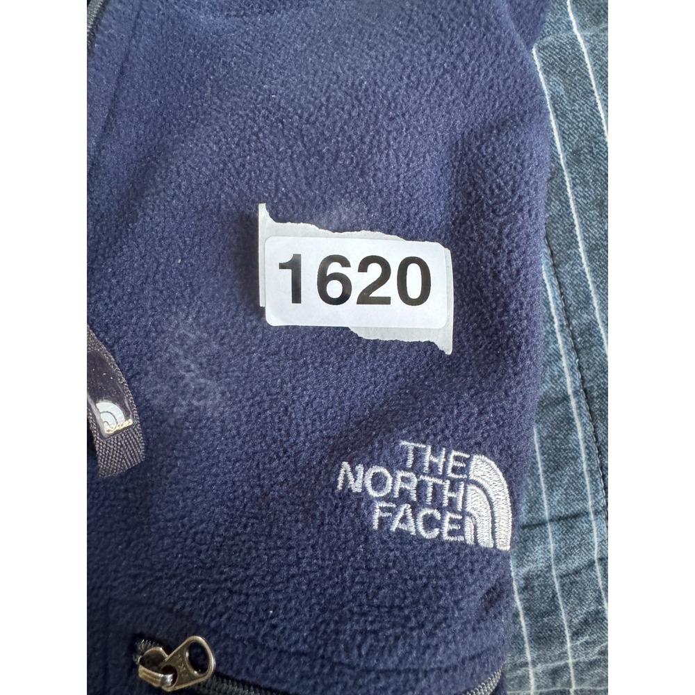 The North Face Fleece Pullover Mens L Navy Blue Flight Series Polartec 1/4 Zip - Picture 9 of 9